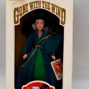 1989 World Doll- Gone  with the Wind- Scarlett Green Drapery Dress, NIB